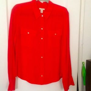 J.Crew Silk Blouse, size 12